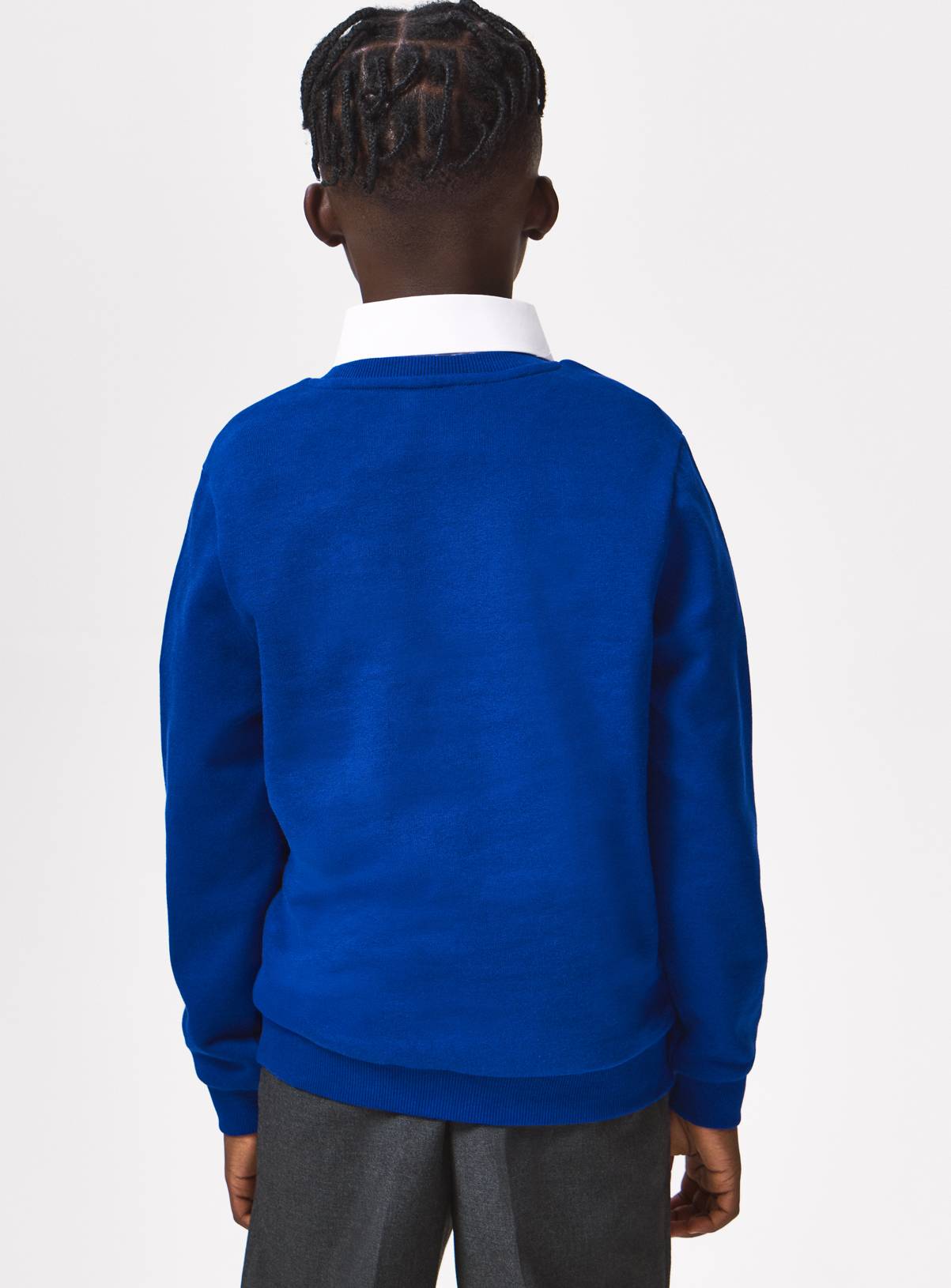 2 Pack Unisex Royal Blue Sweatshirts 6 years - Image 4
